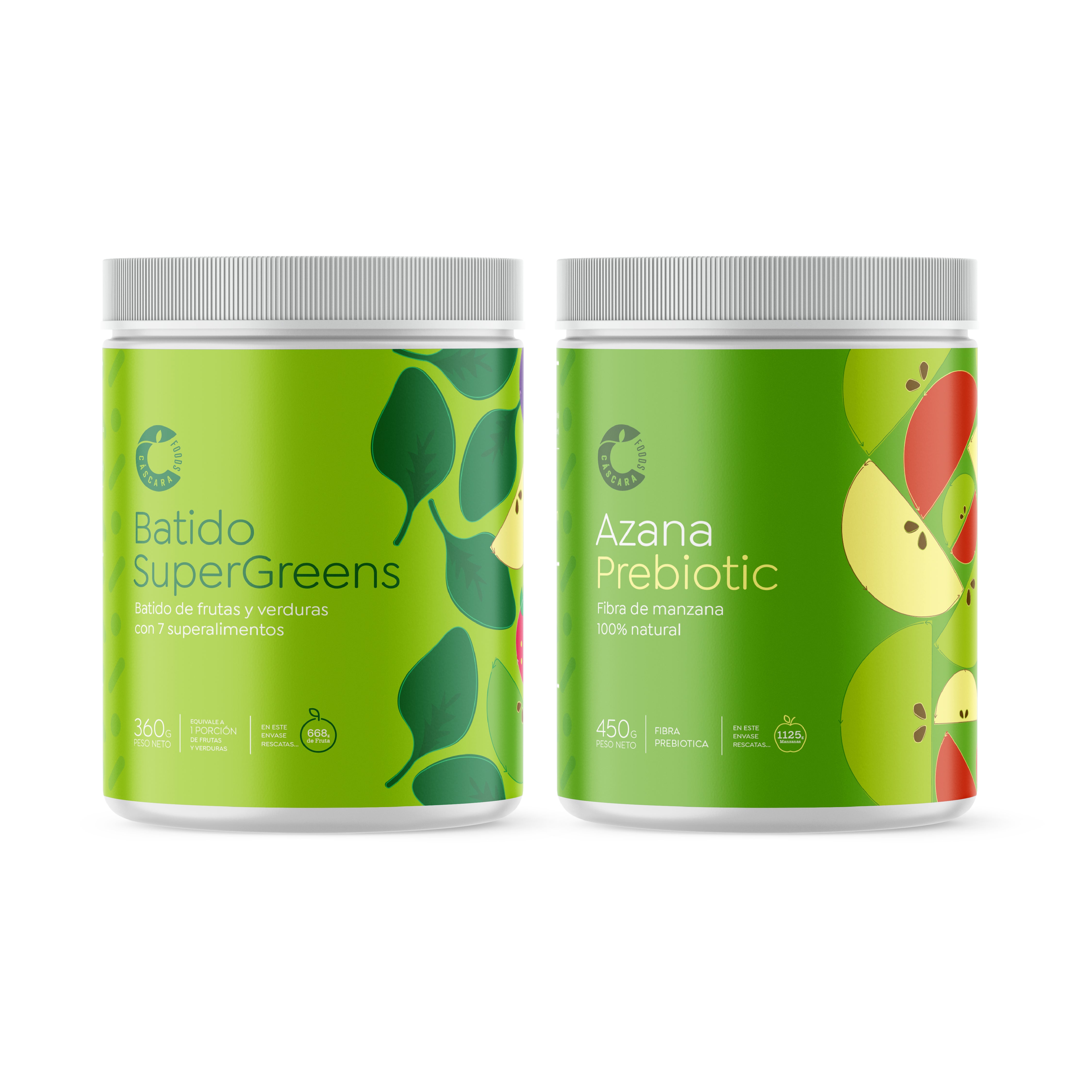 Pack Detox SuperGreens + Azana Prebiotic