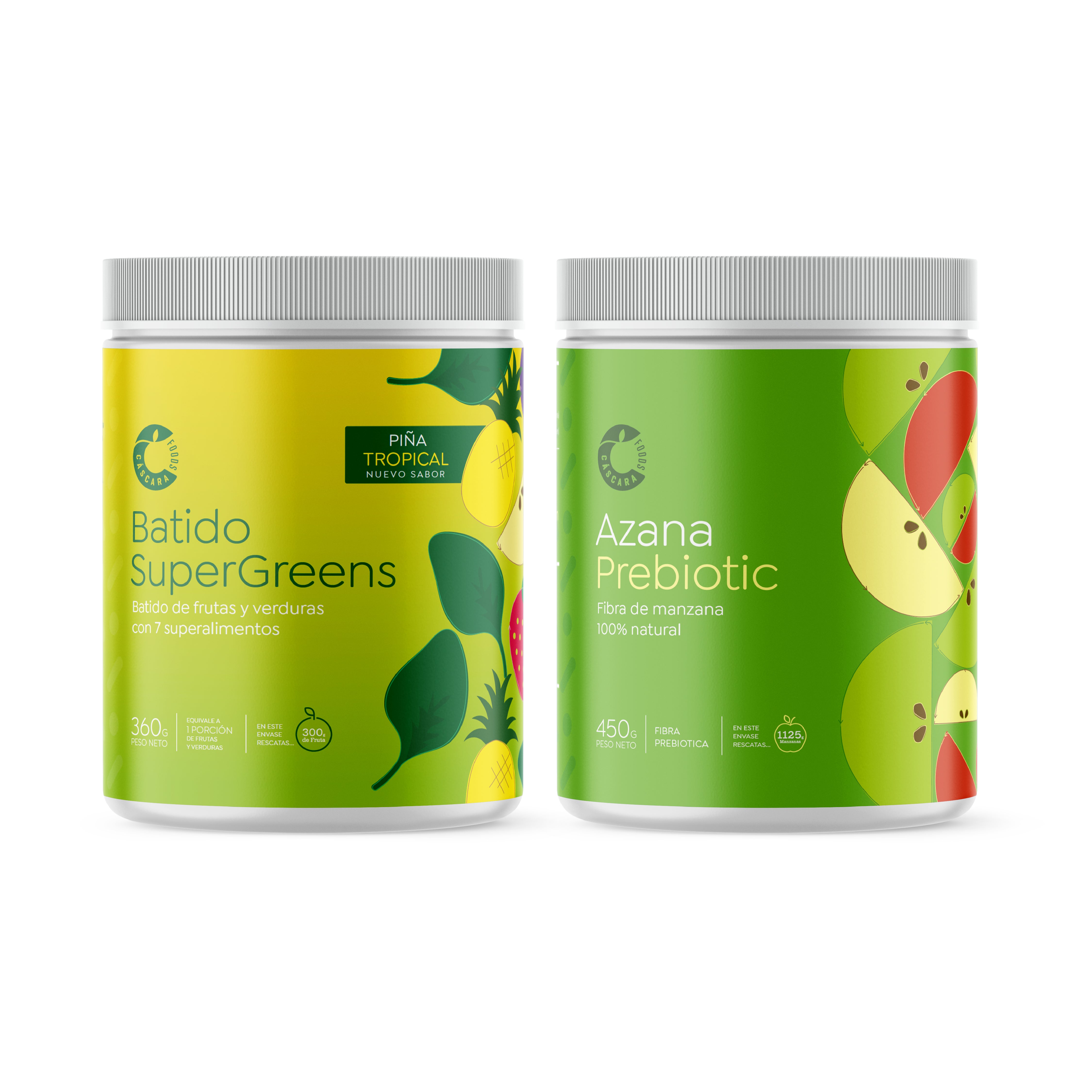 Pack Detox SuperGreens + Azana Prebiotic