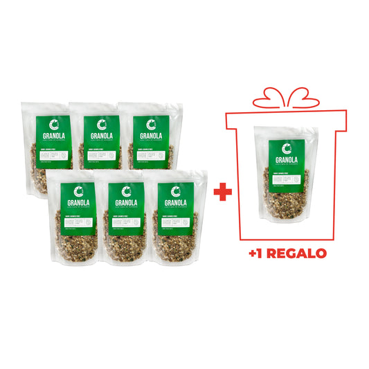 Granola pack 6 unidades